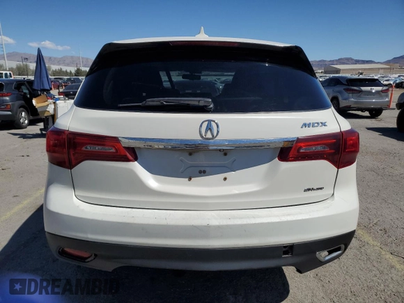 2014 Acura MDX z VIN 5FRYD4H24EB014429, wystawiony jako Copart lot #55143495 z przebiegiem 203 528 mil mil oraz Szkoda całkowita • Salvage title. Historia ofert i sprzedaży dostępna na DreamBid. Obrazek 6.