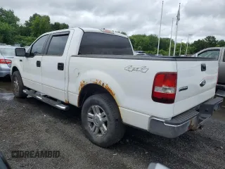 2007 Ford F-150 XLT with VIN 1FTPW14V47FA65529, listed as a Copart auction lot 63643785 with 165,445 mi miles and Clean title. Bid and sale history available at DreamBid. Image 2.
