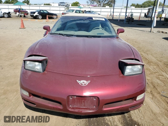 2003 Chevrolet Corvette with VIN 1G1YY32G635115712, listed as a Copart auction lot 74316274 with 99,890 mi miles and Salvage Title. Bid and sale history available at carsss.com. Image 5.