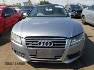 2011 Audi A5 Premium Plus with VIN WAULFAFH2BN018775, listed as a Copart auction lot 55427645 with 93,984 mi miles and Salvage title. Bid and sale history available at DreamBid. Image 5.