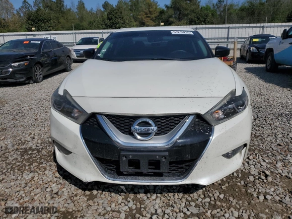 2017 Nissan Maxima SR with VIN 1N4AA6APXHC430277, listed as a Copart auction lot 51216235 with 119,473 mi miles and Salvage Title. Bid and sale history available at carsss.com. Image 5.