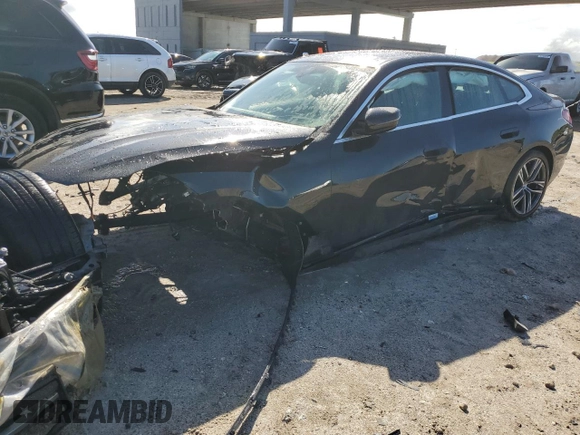 2024 BMW 4 Series 430i with VIN WBA63AV00RFS90506, listed as a Copart auction lot 77158134 with Not Provided miles and Non Repairable. Bid and sale history available at carsss.com. Image 1.