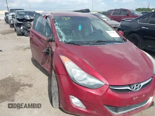 2013 Hyundai Elantra GLS with VIN 5NPDH4AEXDH342558, listed as a IAAI auction lot 42551083 with Not provided miles and . Bid and sale history available at DreamBid. Image 1.