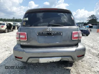 2017 Nissan Armada SV with VIN JN8AY2ND8H9007164, listed as a Copart auction lot 67336924 with 146,972 mi miles and Salvage Title. Bid and sale history available at carsss.com. Image 6.