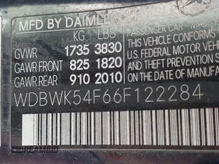 2006 Mercedes-Benz SLK 280 с VIN WDBWK54F66F122284, выставлен на аукционе IAAI как лот 41929516 с пробегом 158 390 миль миль и . История ставок и продаж доступна на DreamBid. Изображение 9.