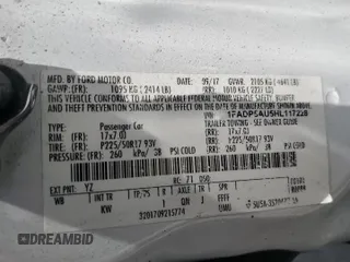 2017 Ford C-Max SE z VIN 1FADP5AU5HL117228, wystawiony jako Copart lot #56757025 z przebiegiem 330 453 mil mil oraz Szkoda całkowita • Salvage title. Historia ofert i sprzedaży dostępna na DreamBid. Obrazek 13.