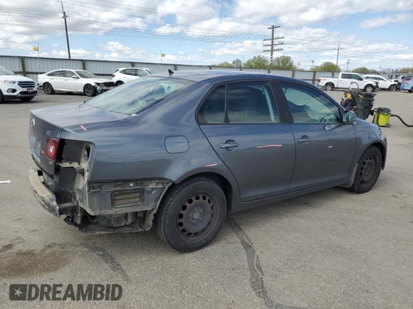 2009 Volkswagen Jetta S with VIN 3VWJM71K59M007776, listed as a Copart auction lot 53959525 with 190,557 mi miles and Salvage title. Bid and sale history available at DreamBid. Image 3.