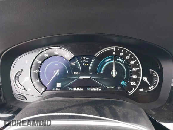 2019 BMW 5 Series 530e with VIN WBAJA9C58KB389245, listed as a IAAI auction lot 42111193 with 88,383 mi miles and . Bid and sale history available at DreamBid. Image 7.