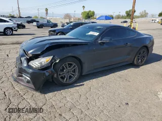 2017 Ford Mustang EcoBoost with VIN 1FA6P8TH9H5345070, listed as a Copart auction lot 52536075 with 83,598 mi miles and Salvage Title. Bid and sale history available at carsss.com. Image 1.