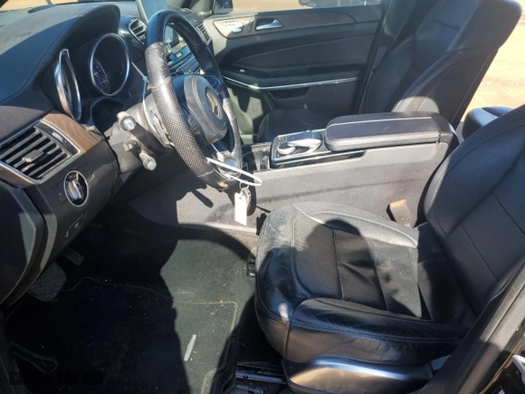 2017 Mercedes-Benz GLS with VIN 4JGDF7DE9HA781083, listed as a Copart auction lot 42383855 with 130,120 mi miles and Salvage Title. Bid and sale history available at carsss.com. Image 7.