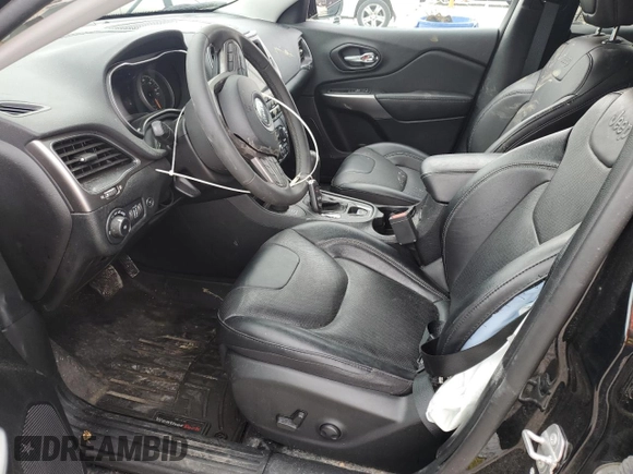 2022 Jeep Cherokee Latitude Lux with VIN 1C4PJMMX1ND533047, listed as a Copart auction lot 60069725 with 45,309 mi miles and Salvage title. Bid and sale history available at DreamBid. Image 7.