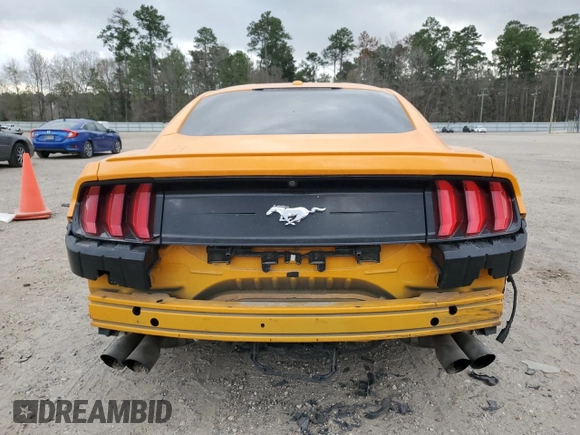 2019 Ford Mustang EcoBoost z VIN 1FA6P8TH4K5138092, wystawiony jako Copart lot #44217334 z przebiegiem 91 743 mil mil oraz Szkoda całkowita • Salvage title. Historia ofert i sprzedaży dostępna na DreamBid. Obrazek 6.