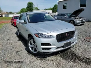 2019 Jaguar F-Pace 25t Premium with VIN SADCJ2FX5KA355404, listed as a Copart auction lot 55657935 with 56,832 mi miles and Salvage title. Bid and sale history available at DreamBid. Image 15.