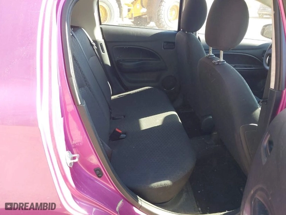 2014 Mitsubishi Mirage DE with VIN ML32A3HJXEH007117, listed as a IAAI auction lot 41907947 with 121751 miles. Bid and sale history available at carsss.com. Image 8.