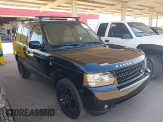 2010 Land Rover Range Rover HSE with VIN SALME1D49AA312151, listed as a IAAI auction lot 42013625 with 123,692 mi miles. Bid and sale history available at carsss.com. Image 1.
