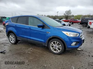 2017 Ford Escape SE with VIN 1FMCU0GD4HUA76377, listed as a Copart auction lot 52024295 with 162,114 mi miles and Salvage Title. Bid and sale history available at carsss.com. Image 4.
