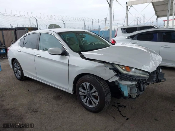 2014 Honda Accord Sedan LX with VIN 1HGCR2F34EA113940, listed as a IAAI auction lot 41896832 with 136,664 mi miles. Bid and sale history available at carsss.com. Image 1.