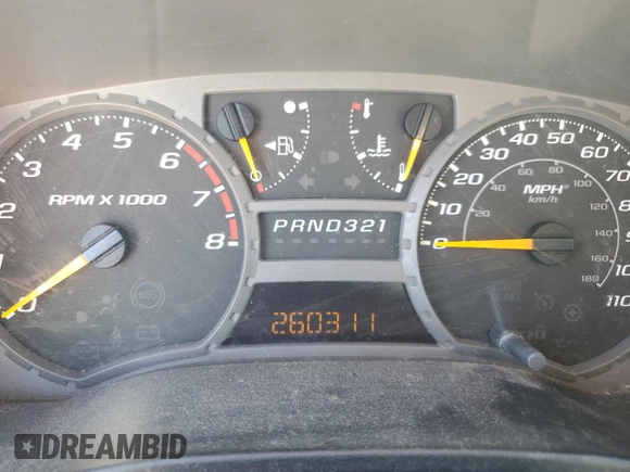 2005 Chevrolet Colorado 1SC LS Z85 with VIN 1GCCS136558128031, listed as a Copart auction lot 54231345 with 260,311 mi miles and Salvage title. Bid and sale history available at DreamBid. Image 9.