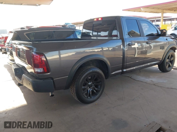 2019 Ram 1500 Classic Warlock with VIN 1C6RR6GG4KS669681, listed as a IAAI auction lot 41990933 with 62,243 mi miles. Bid and sale history available at carsss.com. Image 4.