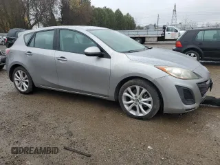 2011 Mazda 3 GX with VIN JM1BL1KF3B1457051, listed as a Copart auction lot 80745404 with 168,979 mi miles and Clean Title. Bid and sale history available at carsss.com. Image 4.