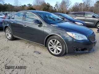 2016 Buick Regal with VIN 2G4GL5EX0G9169892, listed as a Copart auction lot 82002154 with 91,263 mi miles and Salvage Title. Bid and sale history available at DreamBid. Image 4.