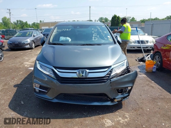2019 Honda Odyssey Elite с VIN 5FNRL6H97KB094676, выставлен на аукционе IAAI как лот 42467065 с пробегом 66 319 миль миль и . История ставок и продаж доступна на DreamBid. Изображение 12.