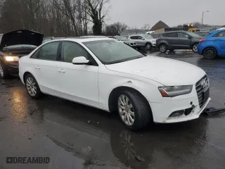 2013 Audi A4 Premium with VIN WAUBFAFL0DN026246, listed as a Copart auction lot 42875345 with 148,375 mi miles and Clean Title. Bid and sale history available at carsss.com. Image 4.