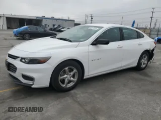 2016 Chevrolet Malibu LS z VIN 1G1ZB5ST2GF330583, wystawiony jako Copart lot #60837225 z przebiegiem 70 610 mil mil oraz Szkoda całkowita • Salvage title. Historia ofert i sprzedaży dostępna na DreamBid. Obrazek 1.