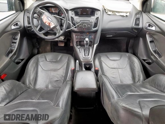 2016 Ford Focus SE with VIN 1FADP3F24GL407339, listed as a Copart auction lot 60744875 with 126,073 mi miles and Salvage title. Bid and sale history available at DreamBid. Image 8.