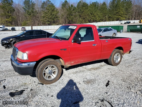 2004 Ford Ranger XL with VIN 1FTYR10D84PB63364, listed as a Copart auction lot 45635485 with 272,204 mi miles and Clean Title. Bid and sale history available at carsss.com. Image 1.