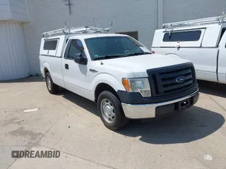 2012 Ford F-150 XL with VIN 1FTMF1CM7CKE24675, listed as a IAAI auction lot 41884476 with 127,455 mi miles. Bid and sale history available at carsss.com. Image 1.