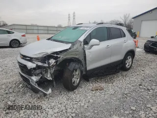 2020 Chevrolet Trax LT z VIN KL7CJLSB4LB002107, wystawiony jako Copart lot #44895795 z przebiegiem 54 553 mil mil oraz Szkoda całkowita • Salvage title. Historia ofert i sprzedaży dostępna na DreamBid. Obrazek 1.