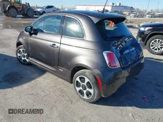 2017 FIAT 500e with VIN 3C3CFFGE6HT682417, listed as a IAAI auction lot 41432822 with 73,447 mi miles. Bid and sale history available at carsss.com. Image 3.