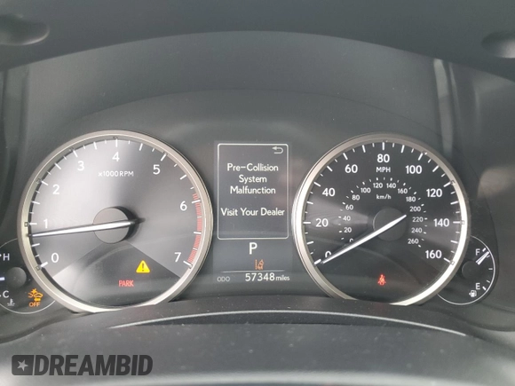 2020 Lexus NX 300 z VIN JTJDARBZ0L2159038, wystawiony jako Copart lot #50823365 z przebiegiem 57 348 mil mil oraz Szkoda całkowita • Salvage title. Historia ofert i sprzedaży dostępna na DreamBid. Obrazek 9.
