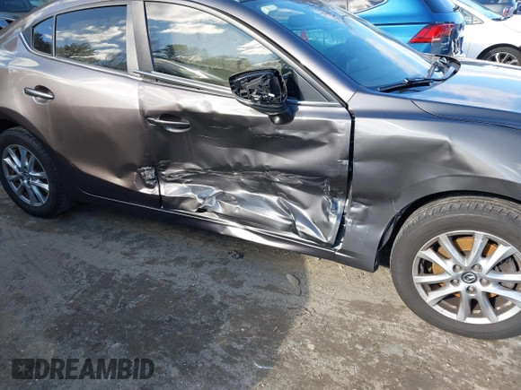 2018 Mazda 3 Sport with VIN 3MZBN1U72JM203846, listed as a IAAI auction lot 41246046 with Not Provided miles and . Bid and sale history available at DreamBid. Image 6.