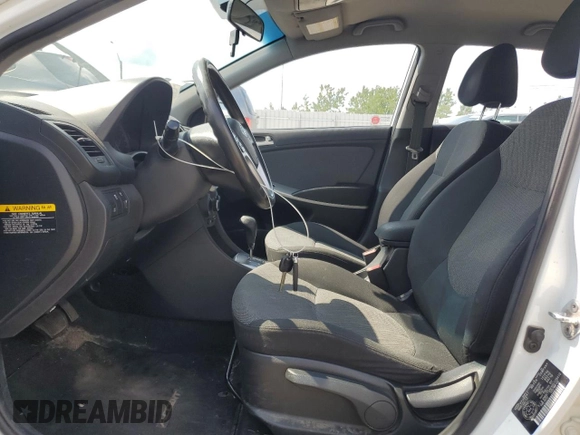 2013 Hyundai Accent GS with VIN KMHCT5AE6DU109410, listed as a Copart auction lot 61259285 with 249,033 mi miles and Salvage title. Bid and sale history available at DreamBid. Image 7.