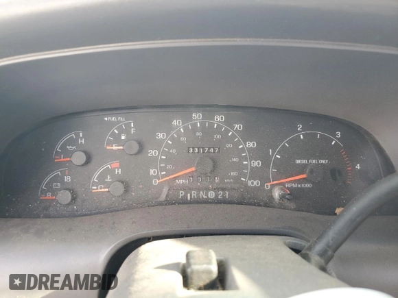 2001 Ford Excursion XLT z VIN 1FMNU40F11ED72890, wystawiony jako Copart lot #68567164 z przebiegiem 331 747 mil mil oraz Szkoda całkowita • Salvage title. Historia ofert i sprzedaży dostępna na DreamBid. Obrazek 9.