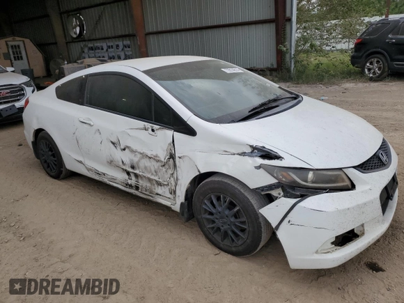 2012 Honda Civic Cpe LX with VIN 2HGFG3B53CH504351, listed as a Copart auction lot 72814614 with 230,903 mi miles and Salvage Title. Bid and sale history available at carsss.com. Image 4.
