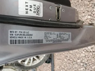 2020 Jeep Cherokee Latitude with VIN 1C4PJMCB6LD652067, listed as a Copart auction lot 48029875 with 127,562 mi miles and Salvage Title. Bid and sale history available at carsss.com. Image 13.