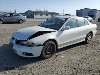 2003 Mitsubishi Galant ES z VIN 4A3AA46G03E077663, wystawiony jako Copart lot #54405005 z przebiegiem 201 033 mil mil oraz Szkoda całkowita • Salvage title. Historia ofert i sprzedaży dostępna na DreamBid. Obrazek 1.
