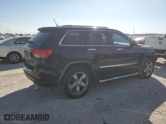2012 Jeep Grand Cherokee Overland with VIN 1C4RJECT3CC125620, listed as a Copart auction lot 45553565 with 168,409 mi miles and Salvage Title. Bid and sale history available at carsss.com. Image 3.