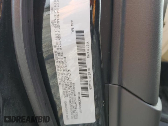 2006 Subaru Tribeca 7-Pass с VIN 4S4WX86C964415188, выставлен на аукционе Copart как лот 51529145 с пробегом 139 721 миль миль и Списание • Salvage title. История ставок и продаж доступна на DreamBid. Изображение 15.