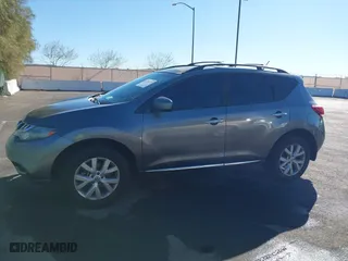 2013 Nissan Murano LE with VIN JN8AZ1MW7DW322852, listed as a IAAI auction lot 41574118 with 128,449 mi miles. Bid and sale history available at carsss.com. Image 14.