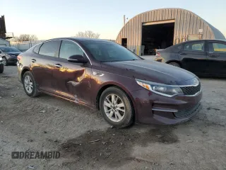 2016 Kia Optima LX z VIN 5XXGT4L36GG053507, wystawiony jako Copart lot #85898534 z przebiegiem 89 192 mil mil oraz Szkoda całkowita • Salvage title. Historia ofert i sprzedaży dostępna na DreamBid. Obrazek 4.