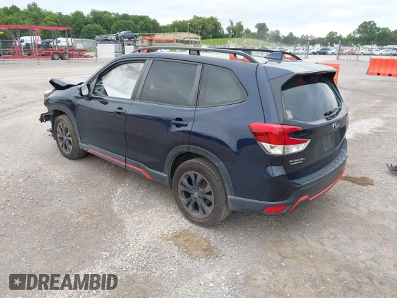 2020 Subaru Forester Special Sports with VIN JF2SKARC5LH604415, listed as a IAAI auction lot 42490314 with 124,959 mi miles and . Bid and sale history available at DreamBid. Image 3.