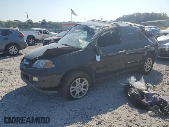 2004 Acura MDX Touring Pkg w/Navigation with VIN 2HNYD18864H554212, listed as a Copart auction lot 75222934 with 266,916 mi miles and Salvage Title. Bid and sale history available at carsss.com. Image 1.