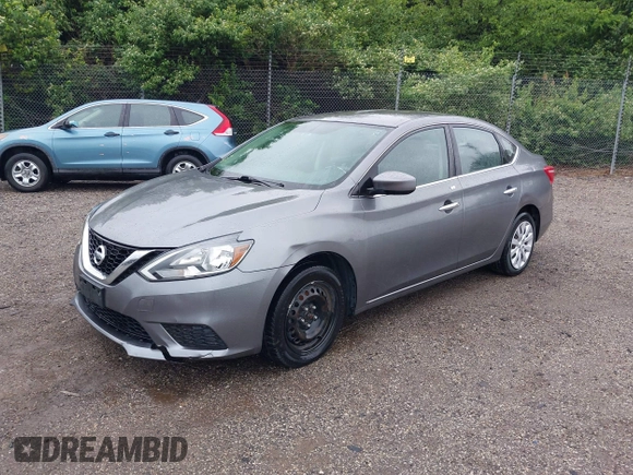 2017 Nissan Sentra SV with VIN 3N1AB7AP5HY313293, listed as a IAAI auction lot 42242781 with 123,125 mi miles and . Bid and sale history available at DreamBid. Image 2.