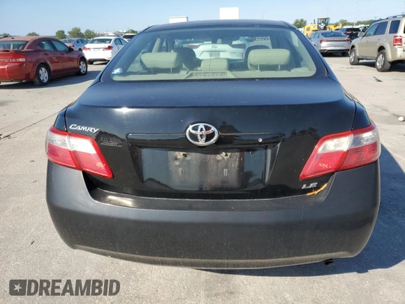 2009 Toyota Camry with VIN 4T1BE46K29U377019, listed as a Copart auction lot 54723805 with 225,522 mi miles and Salvage Title. Bid and sale history available at DreamBid. Image 6.