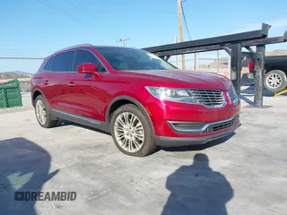 2017 Lincoln MKX Reserve with VIN 2LMPJ8LR4HBL24292, listed as a IAAI auction lot 42554066 with 65,027 mi miles and . Bid and sale history available at DreamBid. Image 1.