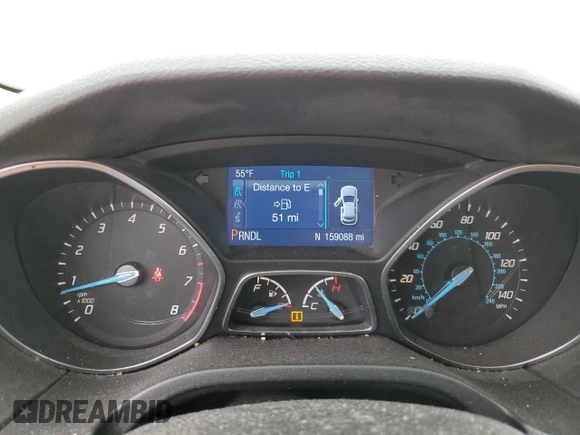 2014 Ford Focus SE with VIN 1FADP3F20EL414172, listed as a Copart auction lot 52580435 with 159,088 mi miles and Salvage Title. Bid and sale history available at carsss.com. Image 9.